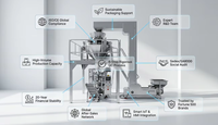 Machine d'emballage automatique pour graines de tournesol, graines de légumes, grains de café, granulés de soja et autres semences