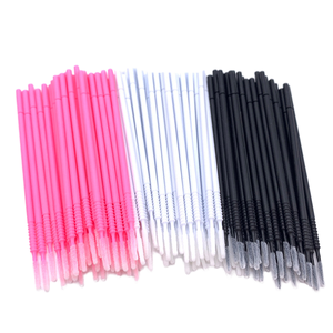 100 Hisopos de Algodón de Cabeza Larga para Limpieza de Pestañas, Aplicador para Eliminación de Pestañas y Limpieza de Tatuajes - Product Image 1