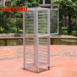 Backpro Aluminium Broodje Pannenrek 12 Tier Wielen Commerciële Bakkerij Rekken 12 Trays Bakwagen - Product Image 3