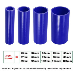 Tuyau d'admission d'air en silicone haute performance pour radiateur intercooler turbo, pièces <span class=keywords><strong>de</strong></span> mise à niveau/remplacement pour moteur - Product Image 6