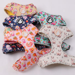 OKEYPETS Designer Custom Fashion Umwelt freundlich Weich Komfortabel Neopren Animal Print Rucksack Verstellbares Haustier Hunde geschirr Für Hund - Product Image 2