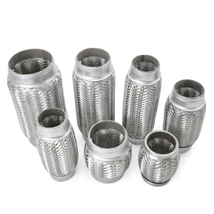 Tubo Flexible De 2X6 Pulgadas Vibradores De Escape Para Escape De Coche Tubos Flexibles De Escape - Product Image 1