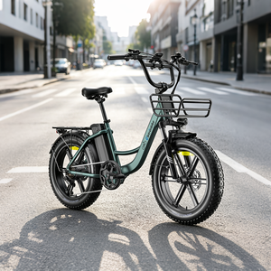 Vélo électrique Pedelec à cadre bas 20 pouces 4.0 fat tire, entrepôt UE livraison 2-7 jours certifié EN15194 vente en gros - Product Image 1
