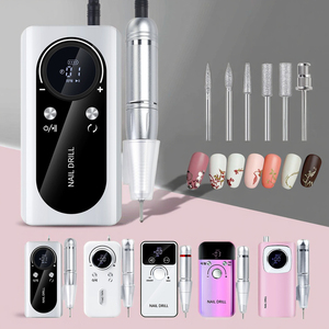 Máquina Eléctrica Portátil Recargable para Uñas de 45000 RPM, Lijadora de Uñas sin Escobillas, Lima de Plástico para Pulido de Gel y Manicura en Casa - Product Image 1