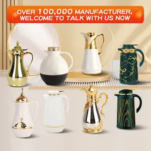 WUJO Manufacturer Glass Refill European Style Arabic Carafe Vacuum Jug Vacuum Flask Coffee Pot Insulated Water Jugs