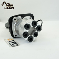 Vanne de commande pour pelle sur chenilles OTTO CX130B CX210C CX290B CX370C CX210B, références KHJ13290 KHJ13291 KHJ13292, et joystick de commande