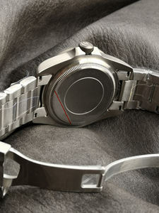 Montre mécanique unisexe de luxe de haute qualité avec bracelet en acier inoxydable, verres saphir, mouvement Shanghai, cadran à aiguilles, design haut de gamme - Product Image 5