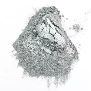 Pigmento de polvo metálico plateado, pigmento de polvo de Mica brillante, aluminio blanco plateado brillante para revestimientos arquitectónicos de pintura - Product Image 2