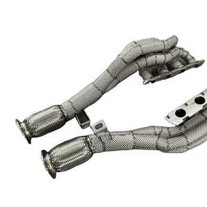 Échappement de tuyau de descente pour audi r8 <span class=keywords><strong>V8</strong></span> 4.2 pour tuyau d'échappement d'audi tuyau d'échappement en acier inoxydable pour Audi - Product Image 2