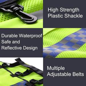 Custom Logo Reflective Vest Wholesale High Visibility Security <b>Guard</b> Workwear OEM Bulk Polyester/Cotton Unisex Protective - Product Image 3