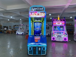Tuổi 6 + Máy đổi thưởng Arcade hoạt động bằng tiền xu cho phép ném đĩa xổ số trò chơi vé thưởng tiếng Anh bằng kim loại nhựa - Product Image 5