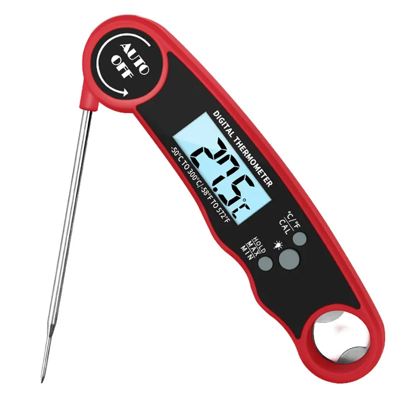 Foldable Probe Instant Read Meat Thermometer Digital Kitchen Food BBQ Candy Oven Temperature Meter Cooking Thermometer
