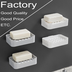 ที่วางสบู่พลาสติกคุณภาพสูงสำหรับตกแต่งห้องน้ำ พร้อมที่ระบายน้ำ - Product Image 2