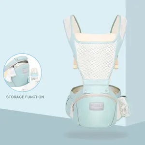 Luxury 4 In 1 Convertible Sling Ergo Designer Cotton Waist Belt Baby Carrier