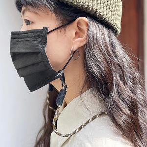 In stock, trendy streetwear <b>glasses</b> strap, fashionable neck strap for sunglasses, masks, and mobile phones, leather <b>adjustable</b> - Product Image 3