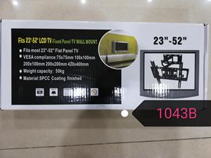 حامل تلفزيون متحرك بالكامل من زينو طراز 1043B لشاشات 23-52 بوصة، قوس تثبيت متأرجح، حامل تلفزيون قابل للطي - Product Image 2