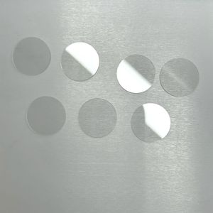 Pietre Preziose Sintetiche di Zaffiro Bianco Trasparente Spessore 0,8mm, Corindone Pulito per Quadranti di Orologi - Product Image 4