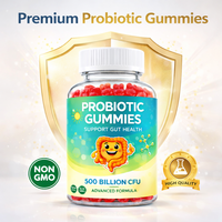 Probiotique Marque Blanche 500 Milliards de UFC Complément Santé Intestinale Soutien Digestif Forme Ourson Fabricant OEM ODM