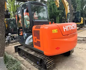 Với giờ thấp Chất lượng cao Hitachi 60 sử dụng máy xúc Hitachi zx60 bánh xích máy xúc xây dựng máy đào