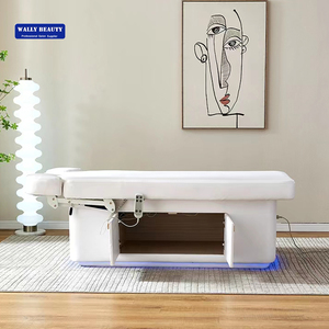 <span class=keywords><strong>Table</strong></span> <span class=keywords><strong>de</strong></span> <span class=keywords><strong>massage</strong></span> plate électrique réglable et stationnaire pour <span class=keywords><strong>esthéticienne</strong></span> professionnelle la plus confortable <span class=keywords><strong>de</strong></span> Wally Beauty - Product Image 4