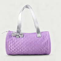 Sac de sport et d'école pour filles, motif ballet, personnalisé, transparent, léger, extensible, avec fermeture éclair