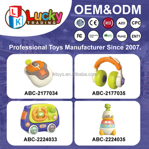 Jouet musical multifonctionnel en plastique à manivelle pour bébé, bus de dessin animé éducatif pour l'éveil des enfants, Lucky Toys - Product Image 5