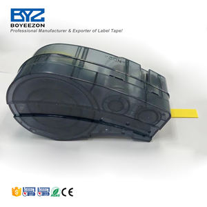 Ruban d'étiquettes compatible <span class=keywords><strong>Brady</strong></span> M21-187-C-342-YL 8.5mm/2.1m "Ruban d'étiquettes en polyoléfine Marquage des fils pour une utilisation dans <span class=keywords><strong>Brady</strong></span> <span class=keywords><strong>Bmp21</strong></span> <span class=keywords><strong>Plus</strong></span> - Product Image 1