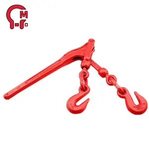 HLM g70 g80 drop forged painted alloy carbon steel standard lever type load binder with hook for chain