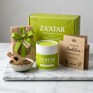 Boîte ronde en carton rigide hermétique de qualité alimentaire pour l'emballage des épices, des herbes et des assaisonnements de cuisine, logo personnalisé - Product Image 1