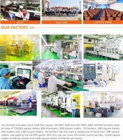Fabricant d'assemblage de circuits imprimés (PCB) directement de l'usine Mustar, fabrication électronique OEM, production de PCBA sur mesure et service de test complet