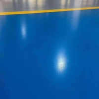 Revêtement de sol en résine acrylique bi-composant, résistant aux UV, à l'usure et durable, pour usage intérieur, séchage rapide, pour béton, Guangdong