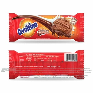 [36 Pieces] Solid Indonesian <strong>Ovaltine</strong> Crispy Wafers Malt <strong>Chocolate</strong>-filled Biscuits 12 <strong>Bars</strong> Per Box - Product Image 3
