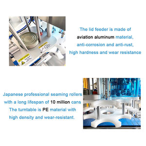 Mesin penyegel kaleng plastik mesin tutup kaleng Soda mesin kaleng jus untuk mesin penyegel minuman - Product Image 6