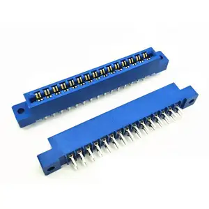3.96mm edge card blue connector 8pin 12pin 16pin 20pin 24pin 30pin
