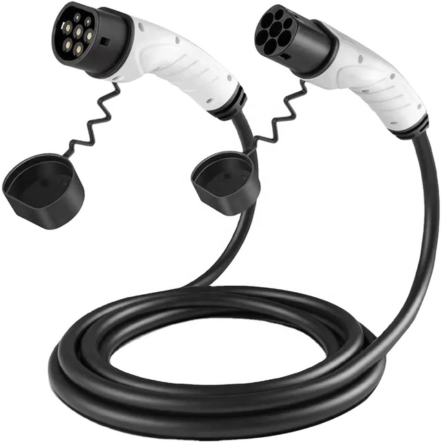 16A/32A Single/three Phase Mode 3 IEC 62196 Charging Connectors Type 2 to Type 2 Female to Male Ev Charging Cables