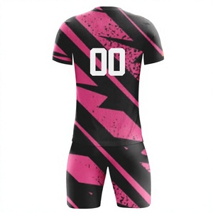 Soccer Jerseys Shorts for Unisex Brown for Style OEM Service Available 100% Custom Made Soccer Kits Eco-Friendly <b>Windproof</b> - Product Image 2
