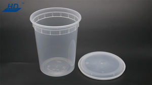 8Oz 12Oz 16Oz 24Oz 32Oz Clear Round Disposable <strong>Plastic</strong> Pp Injection Hot Soup <strong>Container</strong> Deli Cup With Lid - Product Image 2