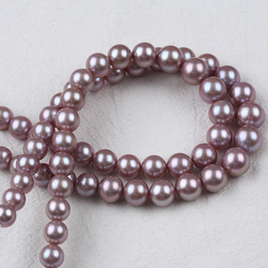 Perles d'eau douce rondes Edison Zhuji de 10 à 14 mm, perles naturelles en vrac pour la fabrication de colliers et de bracelets, pour créer vos propres accessoires - Product Image 2