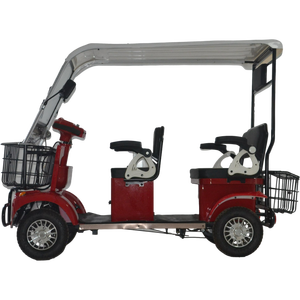 Prix de gros d'usine Nouvelle arrivée Scooter électrique à 4 roues Quadricycle électrique de loisirs <span class=keywords><strong>Quad</strong></span> avec toit - Product Image 3