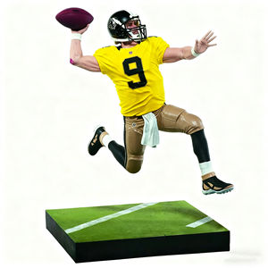 Action Figure Personalizzata in PVC, Modello di Giocatore di Rugby per Collezionisti di Statuette d'Azione - Product Image 4