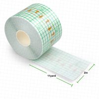 Pansement adhésif transparent étanche et extensible en film PU, certifié CE Classe I, pour soins post-tatouage