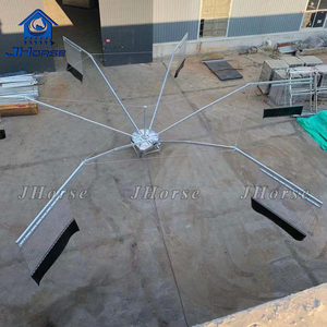 Máquina de Entrenamiento de Caballos con Motor de Bajo Consumo, Andador Automático para Caballos para Establos y Escuelas de Equitación, <span class=keywords><strong>Velocidad</strong></span> Ajustable, Nuevo - Product Image 3