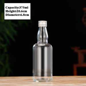 Vente en gros de mini-bouteilles de liqueur vides de 50 ml, 100 ml, jus de <span class=keywords><strong>gingembre</strong></span>, spiritueux, bouteilles de liqueur en verre de 200 ml, 375 ml, 500 ml, bouteille de whisky, <span class=keywords><strong>gin</strong></span>, vin - Product Image 5