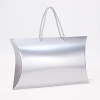 Boîte à oreiller de luxe pour emballage de perruques, boîte en papier spécial pour extensions de cheveux avec gaufrage, revêtement UV et impression offset