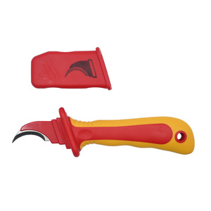 Pince isolée en plastique VDE, couteau d'électricien isolé résistant aux hautes tensions 1000V, outil anti-magnétique - Product Image 4
