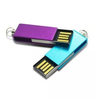 Memoria USB de 32GB y 64GB con logotipo personalizado, stick Delgado