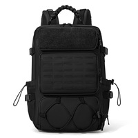 Sac de randonnée multi-usages, randonnée en plein air, camping, tactique, unisexe, denim, polyester, imperméable, grande capacité