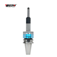 WEDN BT50-ER8X2 Portaherramientas de doble salida con cabezal de ángulo recto y doble pinza ER8 para fresado lateral de orificios pequeños y profundos en centros de mecanizado CNC 1