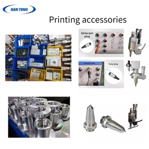 Machine de pulvérisation de colle froide électrique à haute efficacité avec application de colle semi-automatique pour emballages <span class=keywords><strong>en</strong></span> bois, cartons et utilisation chimique - Product Image 4