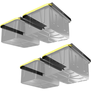 Overhead Bin Rail Storage System Cheap Low Price Garage Ceiling Storage Racks